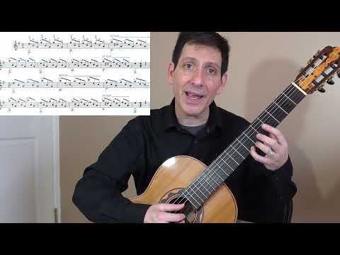 Guided Lesson: Estudio (Study) in e minor - Francisco Tárrega. Philip Hemmo, classical guitar