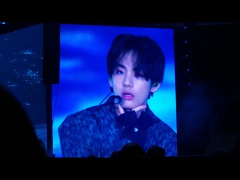 DAY 2 - 190602 Singularity Taehyung @ BTS 방탄소년단 Speak Yourself Wembley Stadium London Concert Fancam