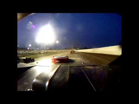 TriCity Speedway 7 18 2014 B Mod Dave Armstrong #34Heat race #2 In Car Cam