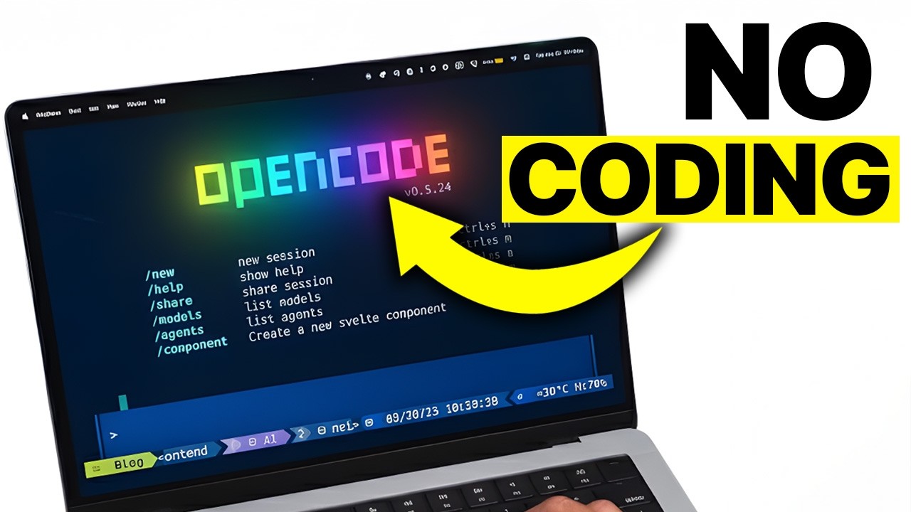 Opencode: Build ANYTHING! 🤯