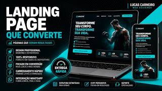 Eu vou criar sua Landing Page de Alta Conversão com IA
