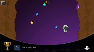 Cazzarion: Astro Bouncer ~ Collect 30 orange stars Trophy