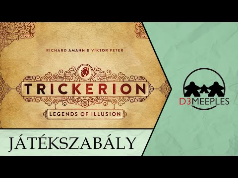 JÁTÉKSZABÁLY: TRICKERION - d3meeples