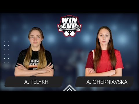 08:45 Anastasiia Telykh - Alina Cherniavska 26.02.2025 WINCUP Women Star. TABLE 2
