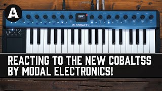 Video thumbnail for Reacting to the New COBALT5S by Modal Electronics! by Andertons Synths, Keys and Tech