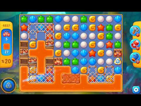 Fishdom 2021 - Level 4837   #Playrix #Fishdom #gaming