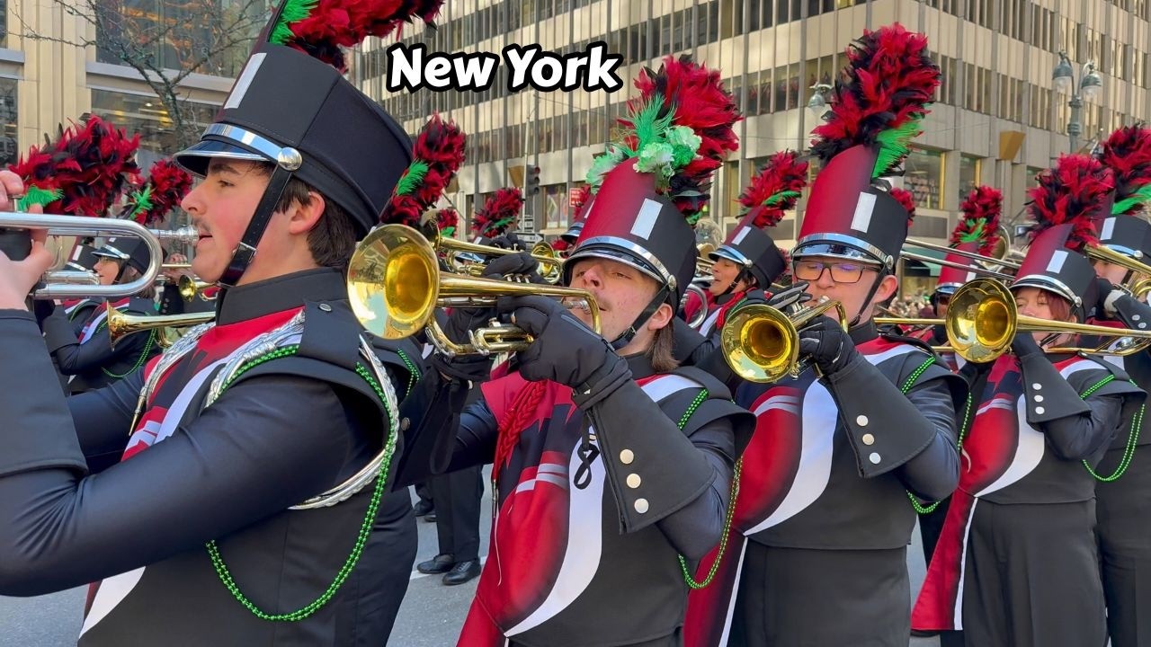 Manhattan 2026 St Patrick's Day Parade New York City 5th Avenue