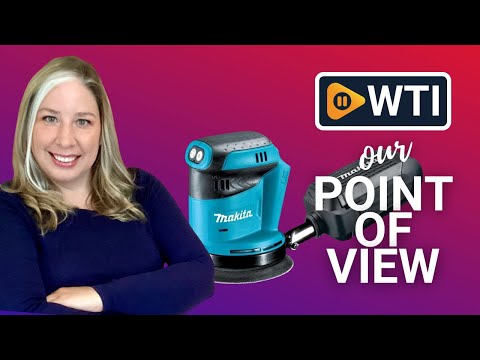 Makita DBO180Z Cordless Body Only Cordless 18 V Li-ion Random Orbit Sander - WTI product video review