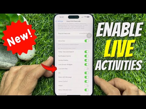 How to Enable Live Activities on iPhone