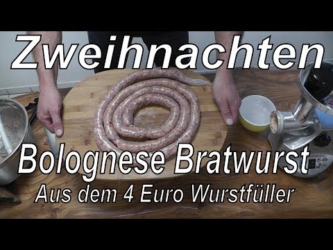 Zweihnachten Wurstaktion Bolognese Bratwurst