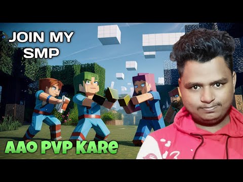 Intense Public SMP PvP Battle LIVE! Don't Miss Out! #MinecraftPvP 🔥