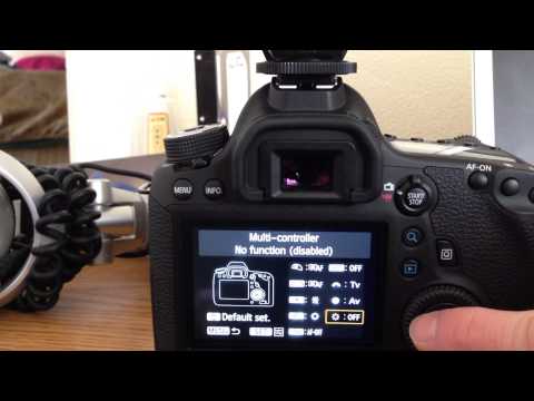 Canon 6D Autofocus Selection FIX