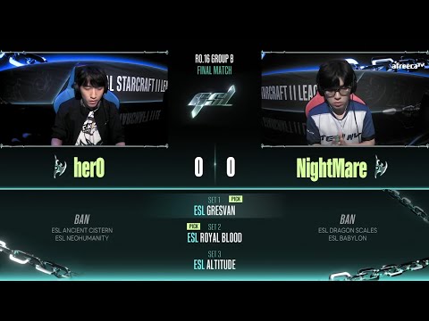 [2023 GSL S2] Ro.16 Group B Match5 NightMare vs herO
