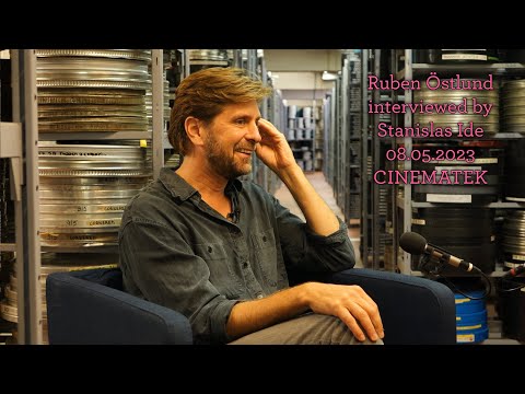 Ruben Östlund interviewed by Stanislas Ide at CINEMATEK.
