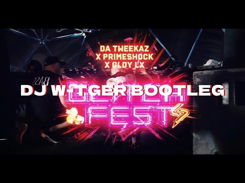 Da Tweekaz x Primeshock x GLDY LX - Glitchfest (DJ W-Tger Bootleg) | (Unofficial Lyric Video)