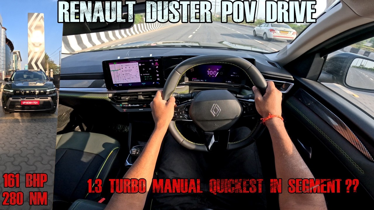 2026 RENAULT DUSTER | ICONIC LAUNCH EDITION | 1.3L 161 BHP | POV Drive #20 |4K| #renault #duster