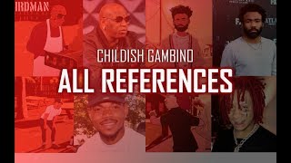 Childish Gambino - Feels Like Summer ALL REFERENCES And Meaning