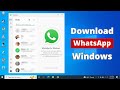 How to Download and Install WhatsApp in Laptop or PC