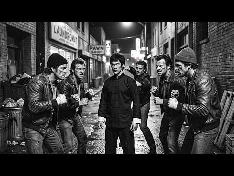 Five Thugs Cornered Bruce Lee For Being “Skinny”, They Didn't Recognise Him— Then Nobody Moved