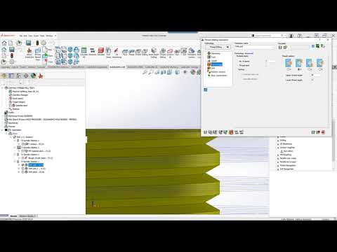 SolidCAM 2021: Thread Milling - Rough Patterns
