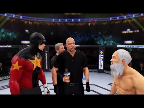 Red Guardian vs. Old Bruce Lee - EA sports UFC 4