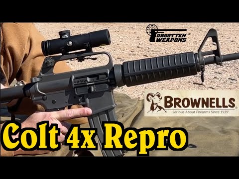 New Reproduction Colt 4x AR-15 Scope by Brownells