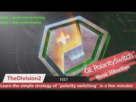 The Division 2 TU18.3 Y5S1 Global Event Polarity Switch 9 minutes simple strategy