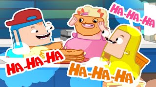 Os carrinhos da Família Wheelzy viraram fantasmas! Desenho animado infantil. Desenhos animados
