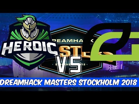 CSGO Heroic vs Optic Gaming - Map 2  - Train  - BO3 - Dreamhack Masters Stockholm 2018 Highlights
