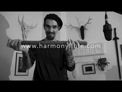 Carsten Klatte playing on 1.8 D key shakuhachi rosewood by HarmonyFlute workshop