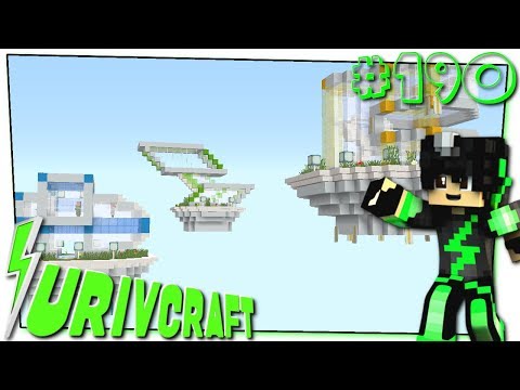 Surivcraft Ep.190 - Una nuova CASA FUTURISTICA volante