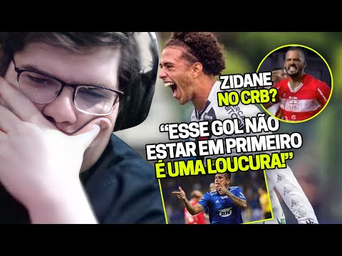 CASIMIRO REAGE: GOLS MAIS BONITOS - PRIMEIRO TURNO DO BRASILEIRÃO 2022 SÉRIE B | Cortes do Casimito