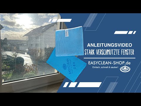 Stark verschmutzte Fenster? Meine Putztipps für einen klaren Durchblick nur mit Wasser! 💦🪟✨