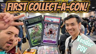 I Survived my first Collect-A-Con | One Piece TCG Vendor POV