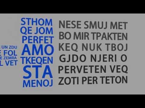 JetmiR a.k.a 3Treshi - Nje Fjal ( Lyrics Video )