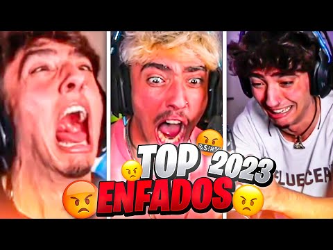 🤬 MEJORES ENFADOS de AGUSTIN51 en FORTNITE 😂