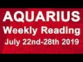 AQUARIUS WEEKLY TAROT "BUILDING BLOCKS TO SUCCESS! IT'S COMING" July 22nd-28th 2019