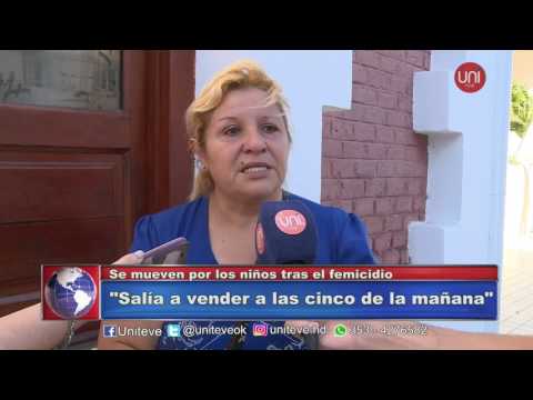 Se mueven por los niños tras el femicidio.