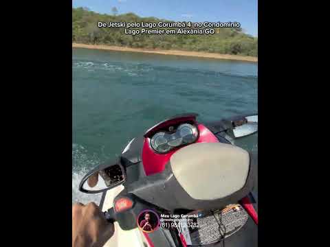 De Jetski pelo Lago Corumbá 4  no Condominio Lago Premier em Alexânia/GO