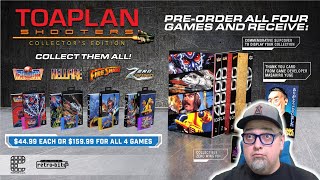 Retro-Bit Toaplan Shooters Collection For Sega Genesis - Zero Wing First Official USA Release!