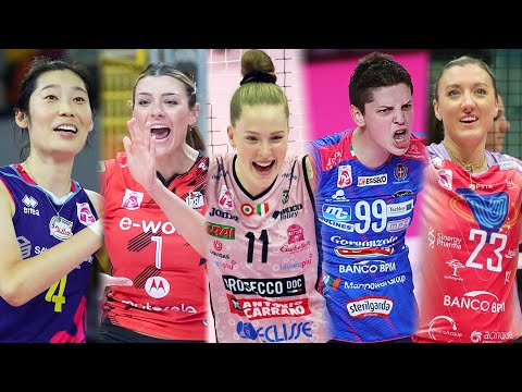 ALL SUPER MEGA RALLIES - First Half Season Italian League Serie A1 | Lega Volley Femminile 2022/23