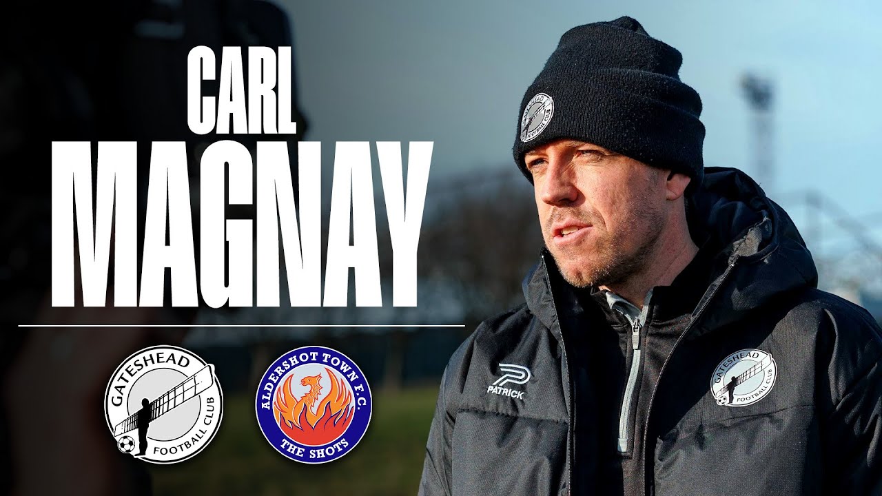 💬 “The message is to play without fear” | Carl Magnay pre-Aldershot Town (H) | INTERVIEW