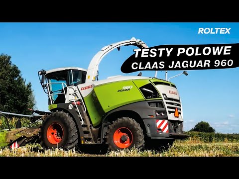 Testy polowe sieczkarnia CLAAS JAGUAR 960 SCHREDLAGE | ROLTEX! Koszenie kukurydzy🌽Żniwa kukurydziane