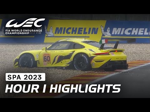 WEC 第3戦 スパ・フランコルシャン レース1時間後動画