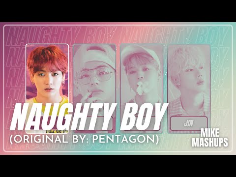 [AI COVER] BTS (방탄소년단) - 'Naughty Boy' (청개구리) (Original by PENTAGON)