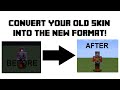 How To Convert Old Skin Format To 1 8 Formatting Minecraft