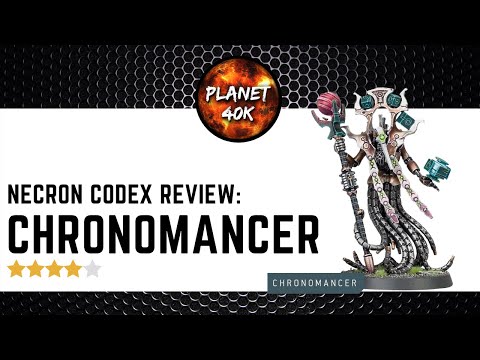 Necron CHRONOMANCER REVIEW  - New 9th Edition Codex - Warhammer 40k