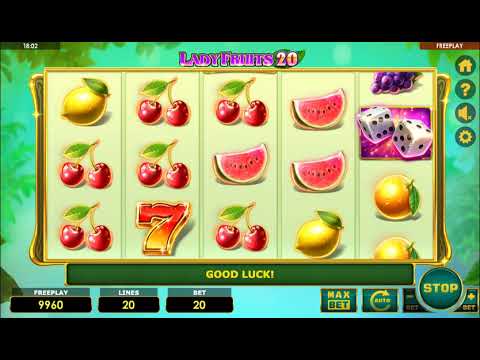 Lady Fruits 20 – Video Gameplay