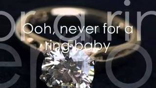 Toni Braxton Never just for a ring Lyric Video