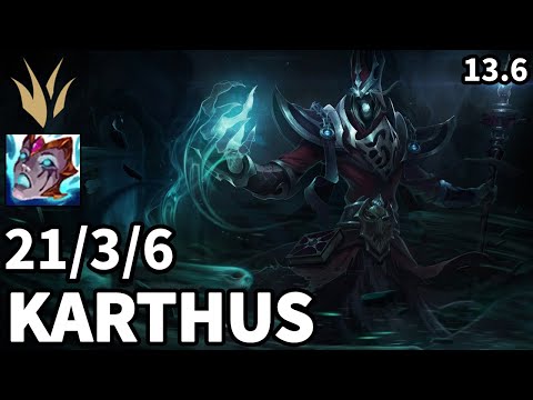 Karthus Jungle vs Viego - KR Master  | Patch 13.6